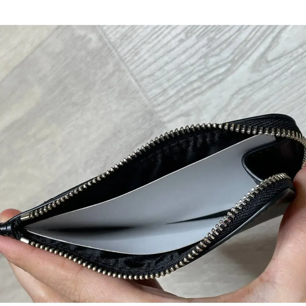 Kate Spade kali medium l-zip card holder Wallet Black